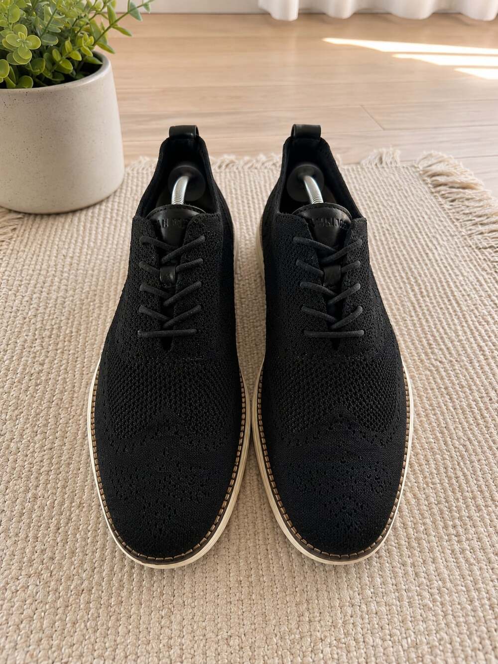 Cole Haan OriginalGrand Stitchlite Wingtip Oxford Shoes Black Men’s 10M C27959